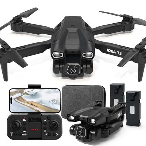 TTROARDS 12 Droni con Telecamera per Bambini 1080P Telecamera Regolabile 1080P Drone 2.4GHz WIFI FPV drones