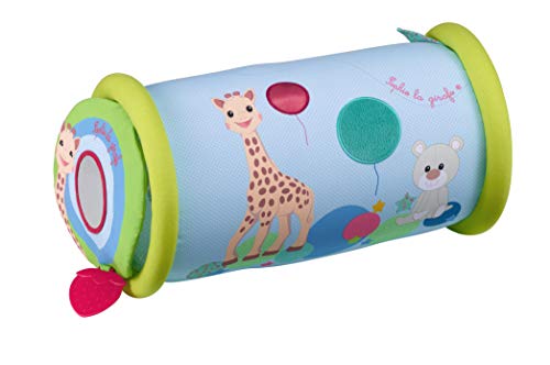 SOPHIE LA GIRAFE, Sophie la giraffa Rollin' Activity Bolster, Giocattolo per la prima infanzia, molteplici attività,