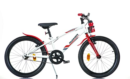 SCH Bici Runner, Bicicletta Bambino, Rosso, 20