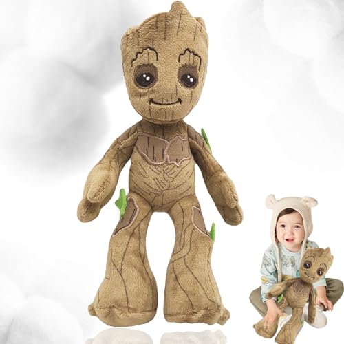 Groot Peluche, 30cm Peluches Morbidosi, Groot Pupazzo, Bambola Peluche, Cuscino Peluche Morbido Carino, Peluche Bambina,