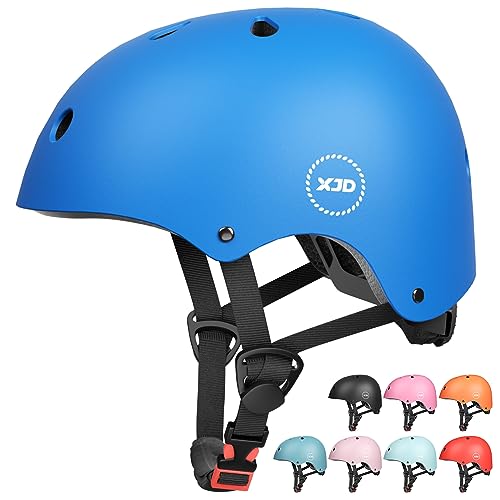 XJD Casco Bici Ideale per Bambini e Adolescenti Caschi MTB Scooter Helmet Ideale per Tutte Le Forme di attività in