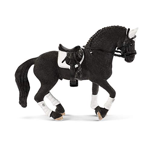 SCHLEICH- Frisian Stallion Riding Tournament Cavallo Horse Club, Multicolore, Medium, 42457