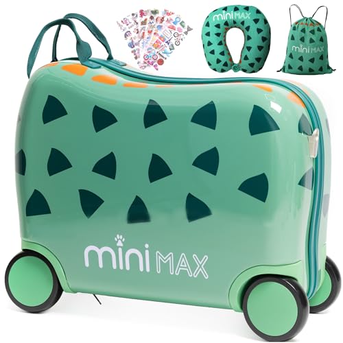 Aerolite MiniMax - Valigia da viaggio per bambini, adatta per bagaglio a mano EasyJet da