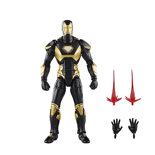 Hasbro Marvel Legends Series Gamerverse, Iron Man, action figure Marvel Legends da 15 cm ispirate al videogioco Midnight