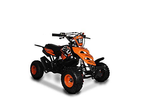 Mini Quad Motore 2 Tempi 50Cc Viky Italy Raptor Rosso