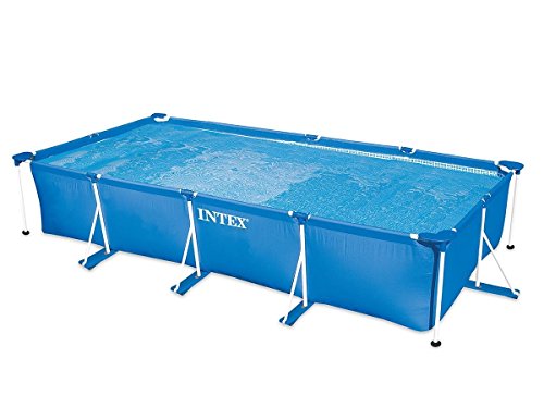 Intex 28274 Piscina Rettangolare, con Pompa Filtro, 450 x 220 x 84 cm, 2282 litri