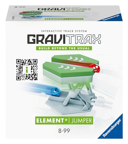 Ravensburger - GraviTrax Jumper, Accessorio, Pista di Biglie, Gioco Interattivo ed Educativo STEM, per Bambini 8+ Anni e