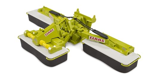 bruder 02218 - Claas Disco 8550 C Plus falciatrice tripla, rimorchio per trattore, falciatrice, fattoria