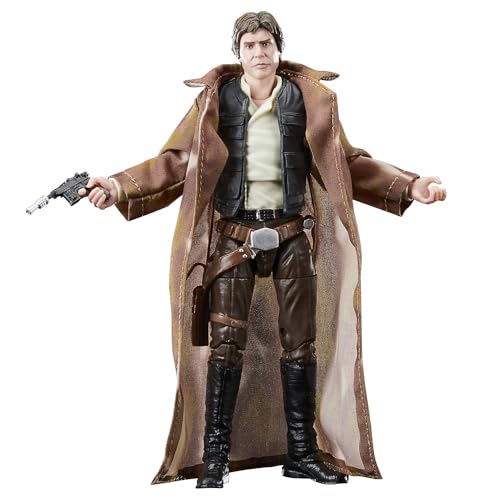 Hasbro Star Wars The Black Series, Han Solo, Action Figure collezionabili per Adulti da 15 cm per Il 40° Anniversario