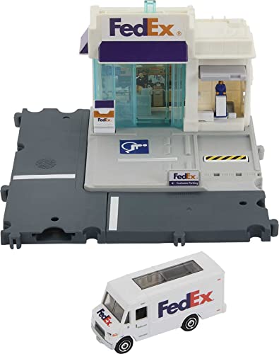 MATCHBOX- MBX FedEx PLAYSET, Colore, 0194735122776