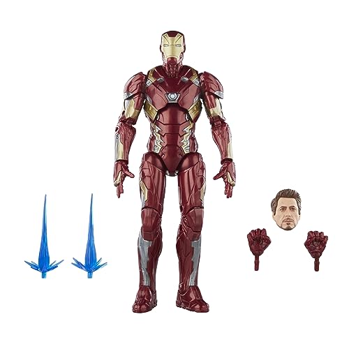 Hasbro Marvel Legends Series, Iron Man Mark 46, action figure Marvel Legends ispirate al film Captain America: Civil