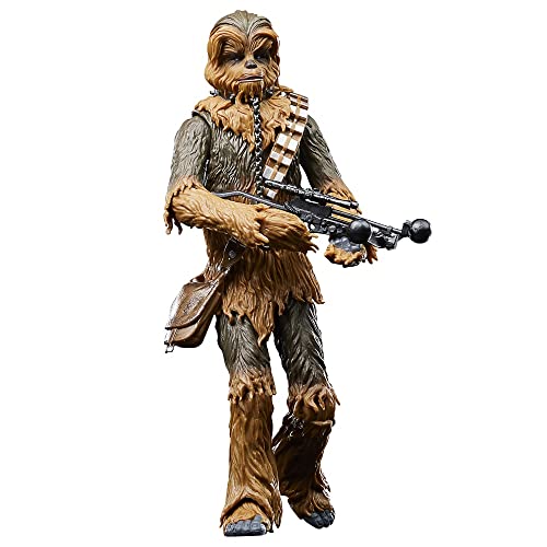 Star Wars Hasbro The Black Series, Chewbecca, Action Figure collezionabile per Adulti da 15 cm per Il 40° Anniversario