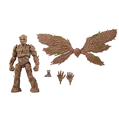 Marvel Hasbro, Legends Series, Groot, Action Figure ispirate al Film Guardiani della Galassia Vol. 3', da 15 cm