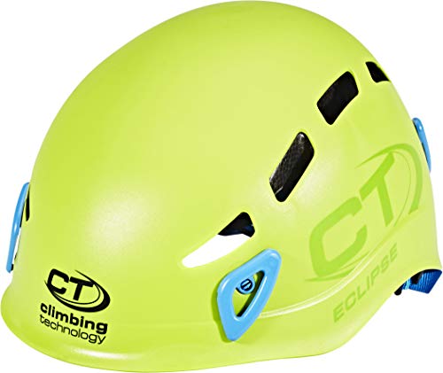 Climbing Technology Casco per arrampicata ECLIPSE Verde regolabile da 48 a 56 cm