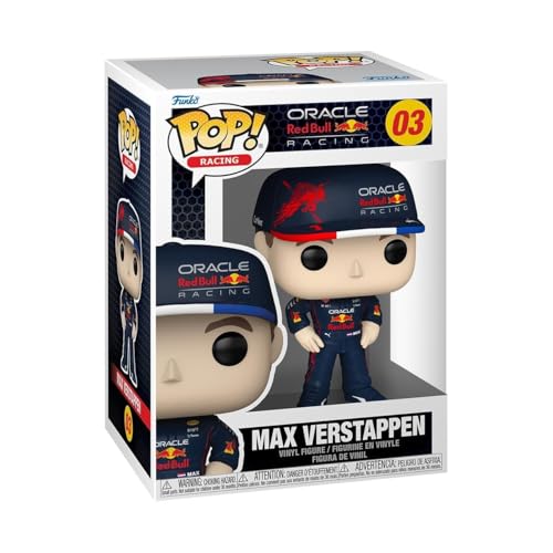 Funko Pop! Vinyl: Formula 1- Max Verstappen - Red Bull F1 - Figura in Vinile da Collezione - Idea Regalo - Merchandising