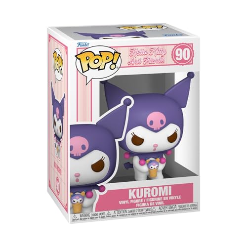 Funko Pop! Sanrio: HK - Kuromi - Hello Kitty - Figura in Vinile da Collezione - Idea Regalo - Merchandising Ufficiale -