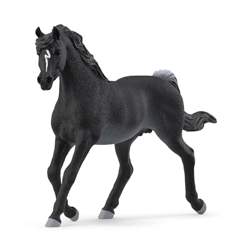 schleich 13981 Stallone arabo, da 5 anni, HORSE CLUB - Figura, 5 x 15 x 10 cm