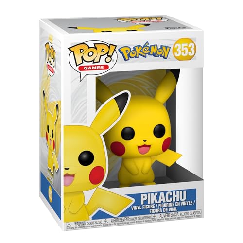 Funko Pop! Games: Pokemon - Happy Pikachu - Figura in Vinile da Collezione - Idea Regalo - Merchandising Ufficiale -