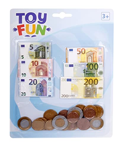 The Toy Company Note Contanti e Monete in Euro (Soldi del Gioco) - 10004 Troll