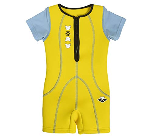 ARENA Friends Warmsuit, Protection Gear Gioventù Unisex, Giallo (Yellow), 3-4 anni