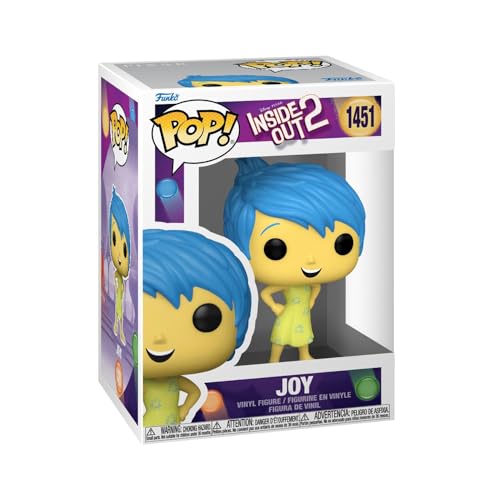 Funko POP! Disney: Inside Out 2- Joy - Figura in Vinile da Collezione - Idea Regalo - Merchandising Ufficiale -