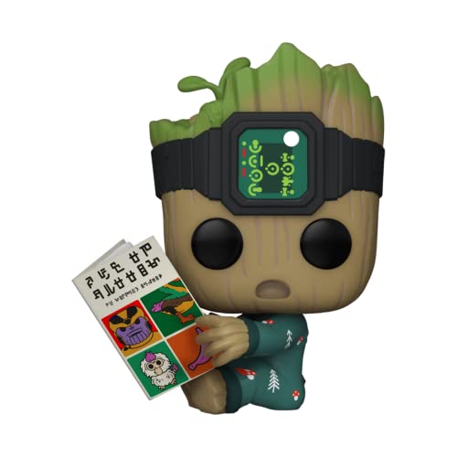 Funko Pop! Marvel: Guardians Of The Galaxy - Groot PJs With Book - Groot Shorts - Figura in Vinile da Collezione - Idea