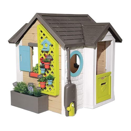 Smoby - Casetta Garden House, 7600810405, 2 Anni, con Accessori per Il Giardinaggio