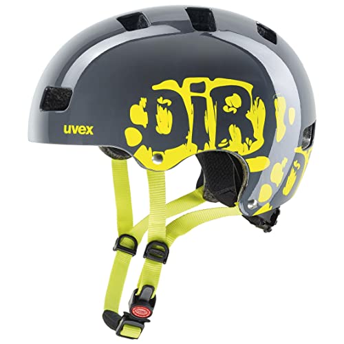 uvex kid 3, casco da ciclismo robusto per bambini, regolazione individuale delle dimensioni, aerazione ottimizzata,