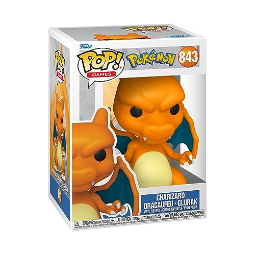 Funko Pop! Games: Pokemon - Charizard - Figura in Vinile da Collezione - Idea Regalo - Merchandising Ufficiale -