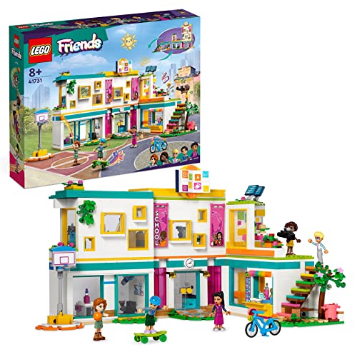 LEGO Friends La Scuola Internazionale di Heartlake City, Giochi per Bambine e Bambini da 8 Anni con Edificio Modulare, 5