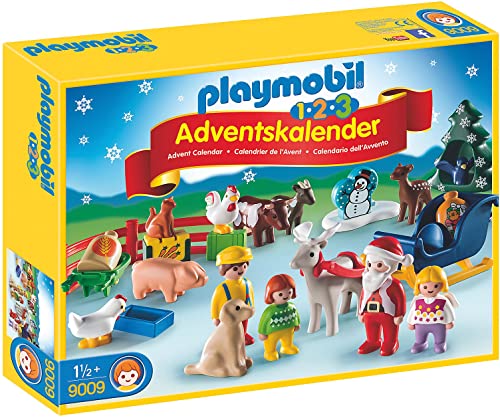 Playmobil - 1.2.3 Calendario dell'Avvento Natale in Fattoria