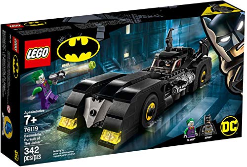 LEGO Super Heroes Batmobile: Inseguimento di Joker, Modellino di Auto Giocattolo dei Supereroi, 76119