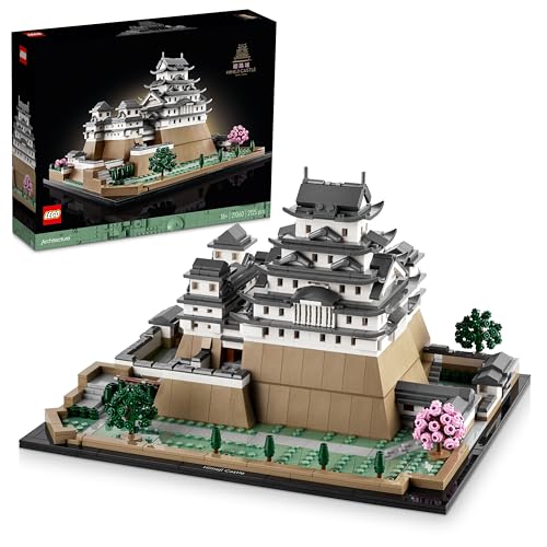 LEGO Architecture Castello di Himeji, Kit Modellismo per Adulti da Costruire, Collezione Monumenti, Idea Regalo Creativa