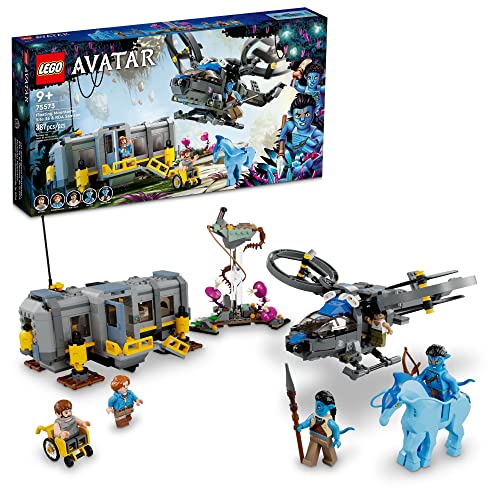 LEGO Avatar Montagne fluttuanti: Sito 26 e Samson RDA, Giochi per Bambini con Figura di Animale, 5 Minifigure ed