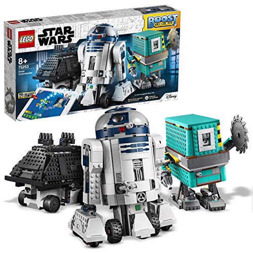 LEGO Star Wars Comandante Droide BOOST, 3 Giocattoli Robot in 1, comprende R2-D2, Robot Interattivi Programmabili