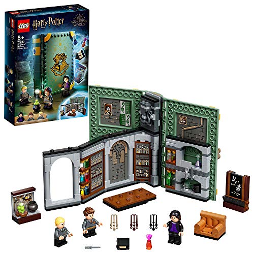 LEGO 76383 Harry Potter Lezione di Pozioni a Hogwarts, Giochi per Bambini e Bambine dagli 8 Anni in su, Mattoncini da
