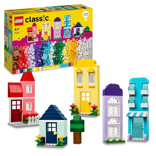 LEGO Classic Case Creative, Set Costruzioni in Mattoncini, Giochi per Bambini e Bambine da 4 Anni in su, Modellini di