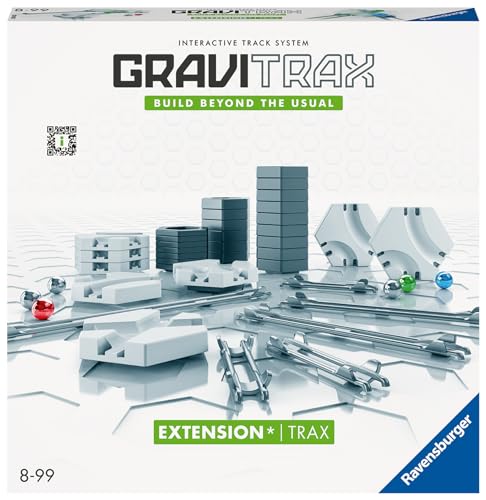 Ravensburger - GraviTrax Trax, Espansione, Pista di Biglie, Gioco Interattivo ed Educativo STEM, per Bambini 8+ Anni e