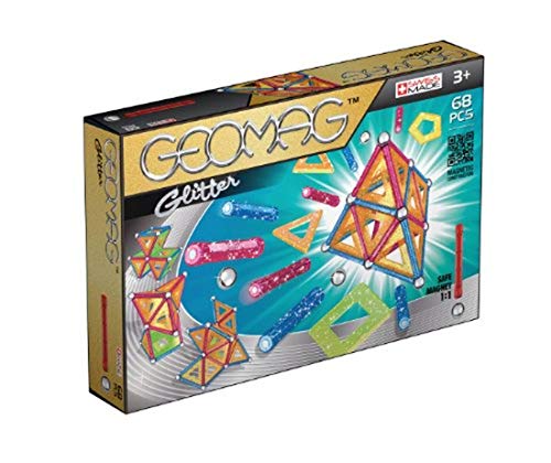 Geomag 533 Glitter pannelli magnetici glitterati (68 pezzi)