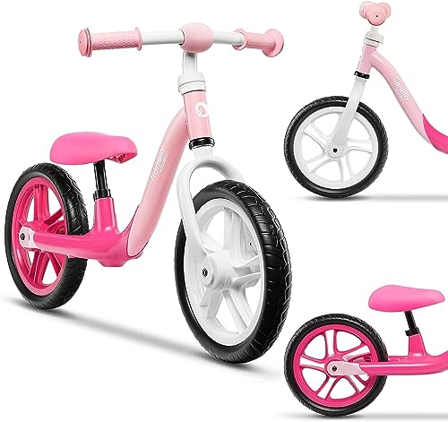LIONELO Alex Bici senza pedali per bambini da 3 anni fino a 30 kg Leggera e resistente, Ruote in schiuma EVA 12 pollici,