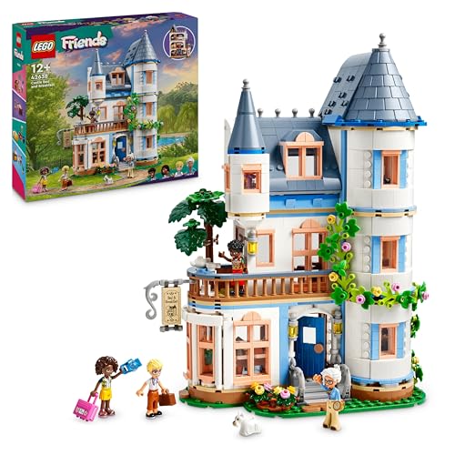 LEGO Friends Bed And Breakfast al Castello, Giochi per lo Sviluppo Sociale per Bambine e Bambini da 12 Anni, Hotel