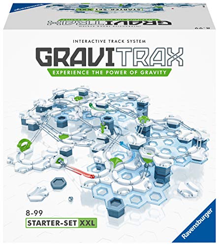 Ravensburger - GraviTrax Starter Set XXL, Pista di Biglie, Gioco Interattivo ed Educativo STEM, per Bambini 8+ Anni e