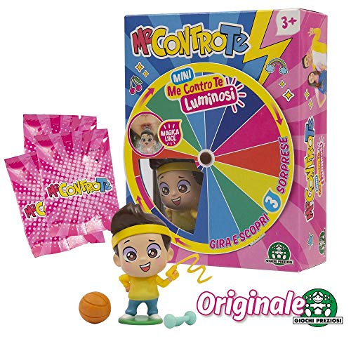 Me Contro Te- Giochi Preziosi Luì Sportivo, Mini Personaggio Luminoso, Multicolore, MEC38400