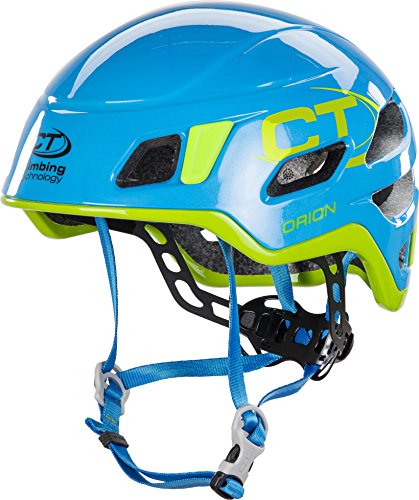 Climbing Technology Orion 6X94203AA1CTSTD Casco, Azzurro/Verde, L/XL