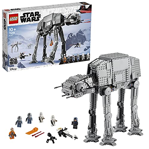 LEGO 75288 Star Wars AT-AT, Set di Costruzioni con Veicolo Giocattolo con Parti Apribili e 6 Minifigure, Idea Regalo,