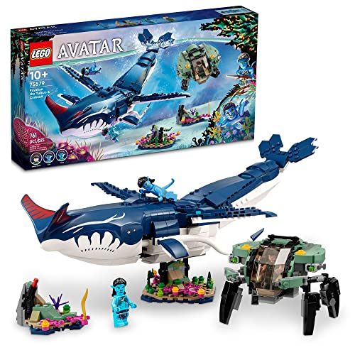 LEGO Avatar: The Way of Water Payakan The Tulkun & Crabsuit 75579, Set di giocattoli da costruzione, Oceano subacqueo