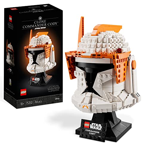 LEGO Star Wars Casco del Comandante Clone Cody, Set Serie Caschi 2023 da Costruire, Collezione per Adulti da The Clone