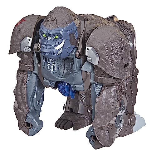 Transformers: Il Risveglio, action figure convertibile Smash Changer di Optimus Primal da 22,5 cm, per bambini dai 6