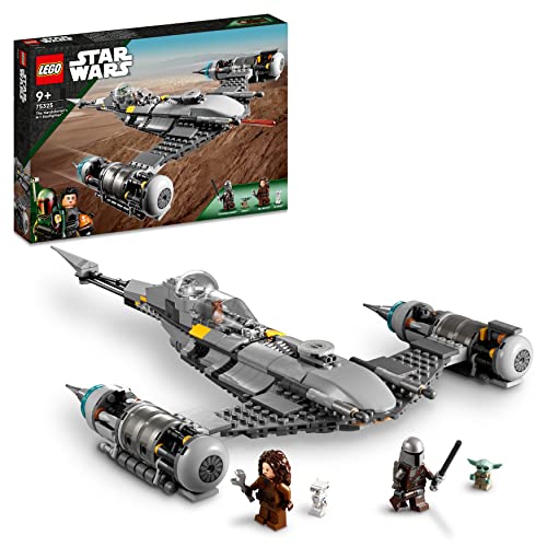 LEGO Star Wars Starfighter N-1 del Mandaloriano, Set da The Book of Boba Fett con Astronave Giocattolo, Personaggi di