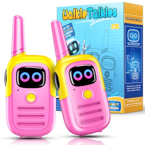 Gifitizi Regalo Bambina 3 4 5 6 7 8 9 10 Anni, Walkie-Talkie Bambina Giocattoli Bambina 3-10 Anni Gioco Bambina 3-10